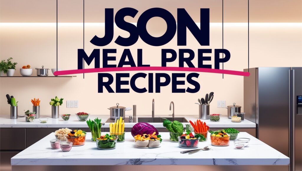 JSON Meal Prep Recipes